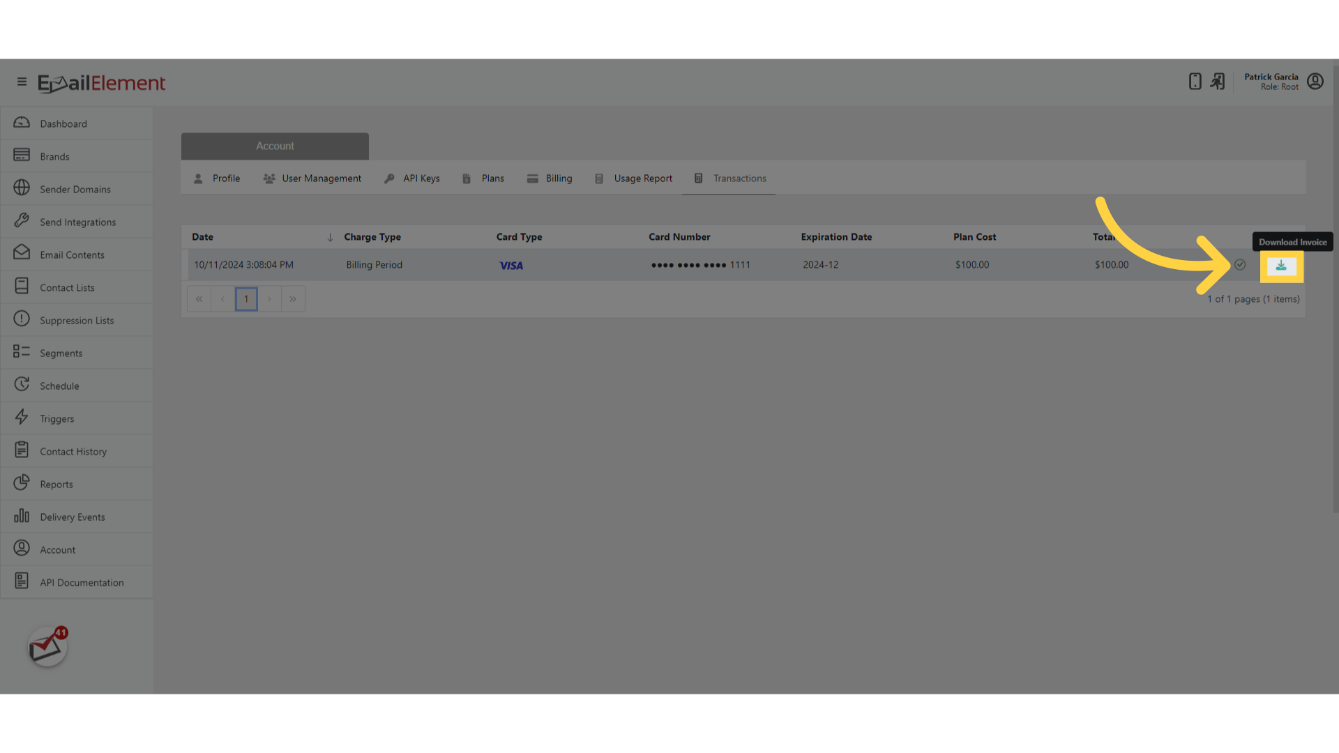Download Invoice