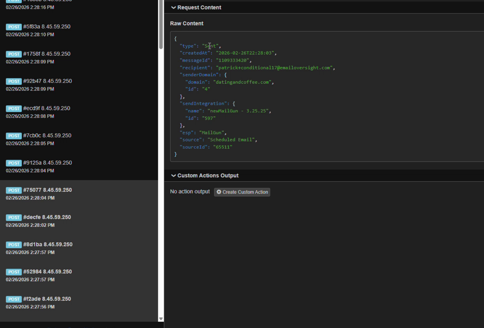 Webhook In Action