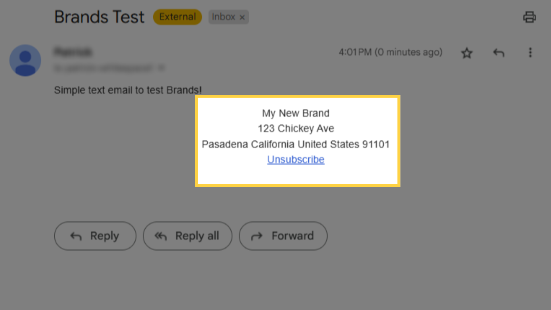 Email with Branding