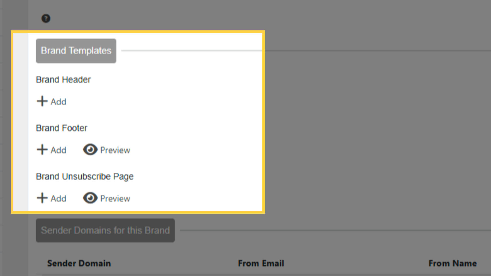 Brand Templates