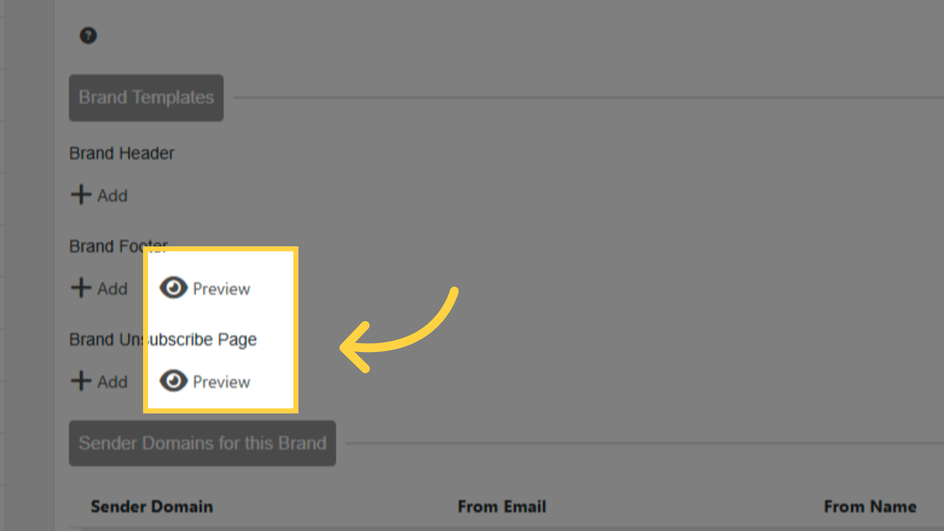 Default Templates and Preview