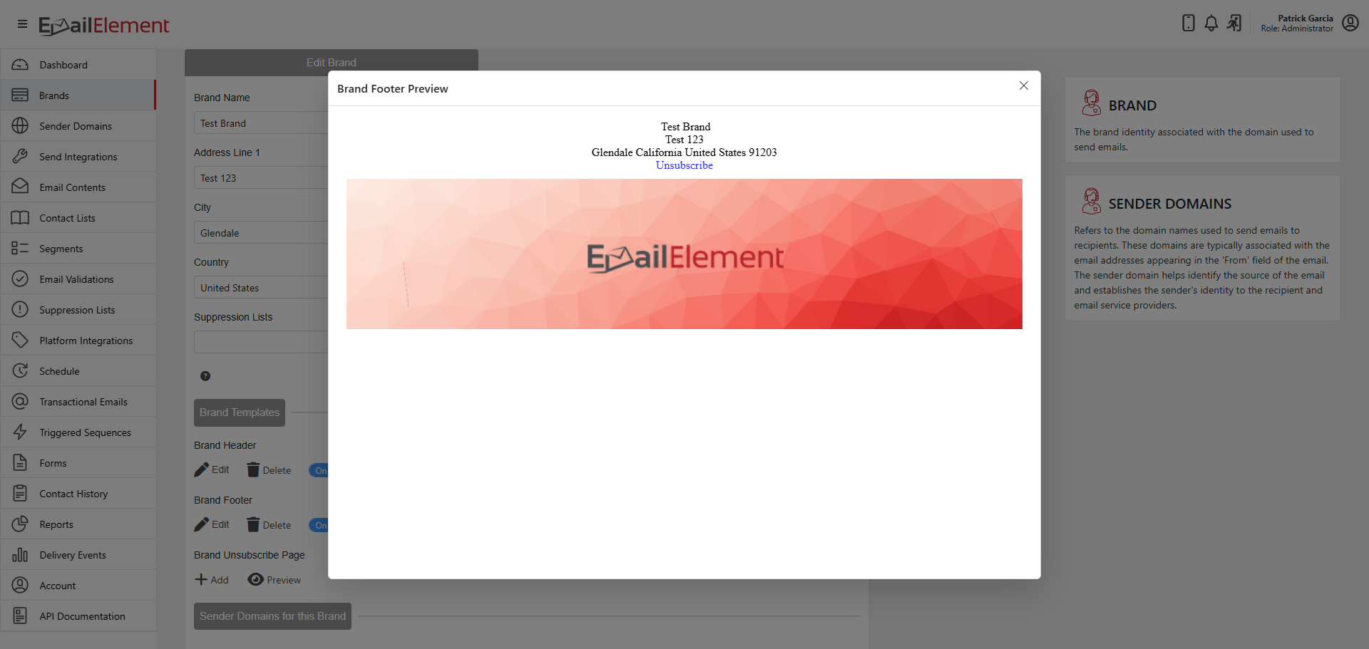 Preview Brand Footer