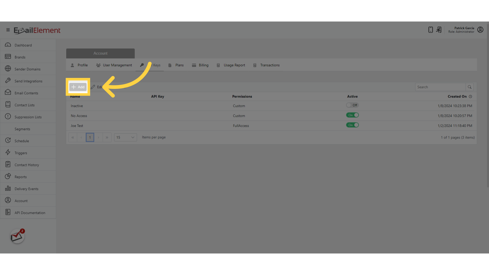 Click 'Add'