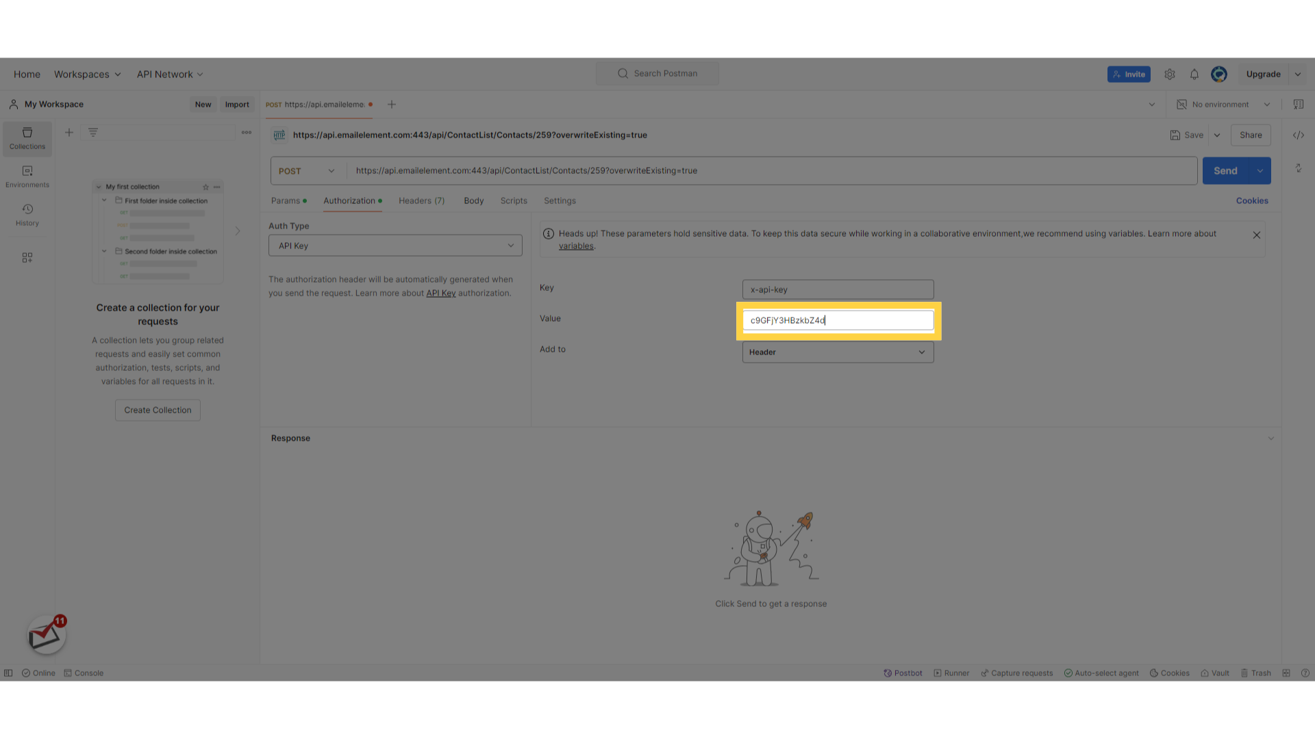 Enter API Key