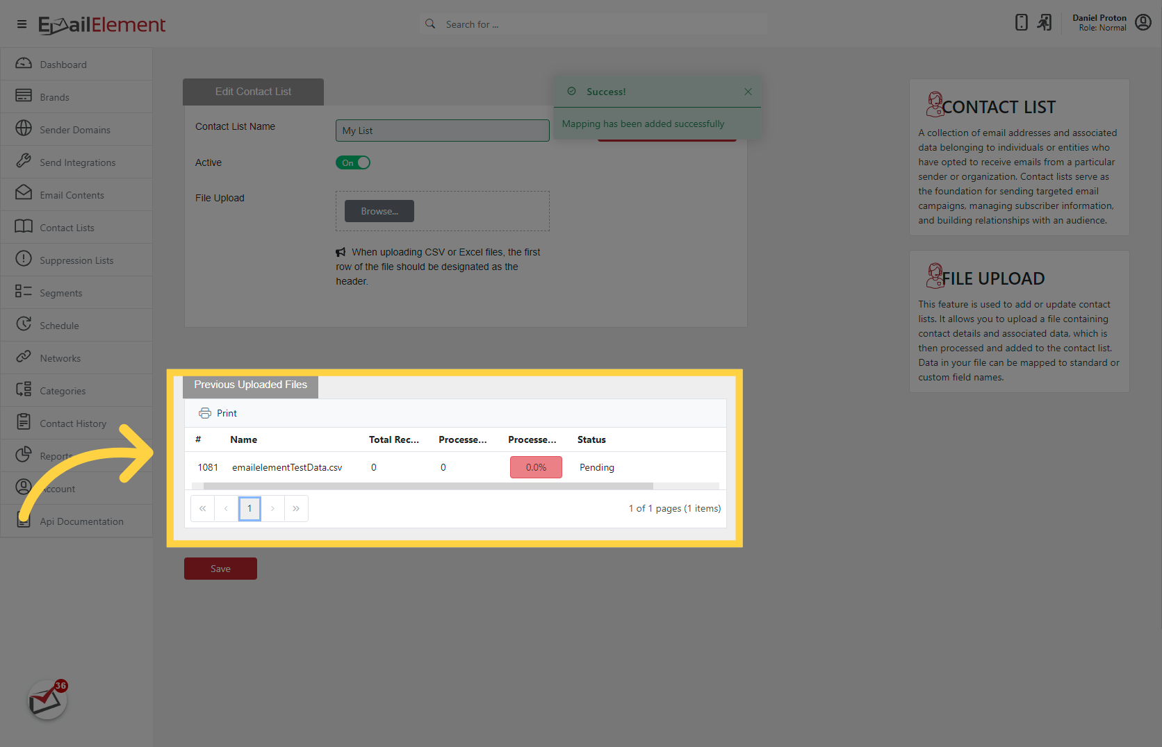 File is pending processing