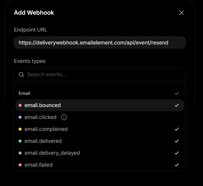 Create and Enable Webhook