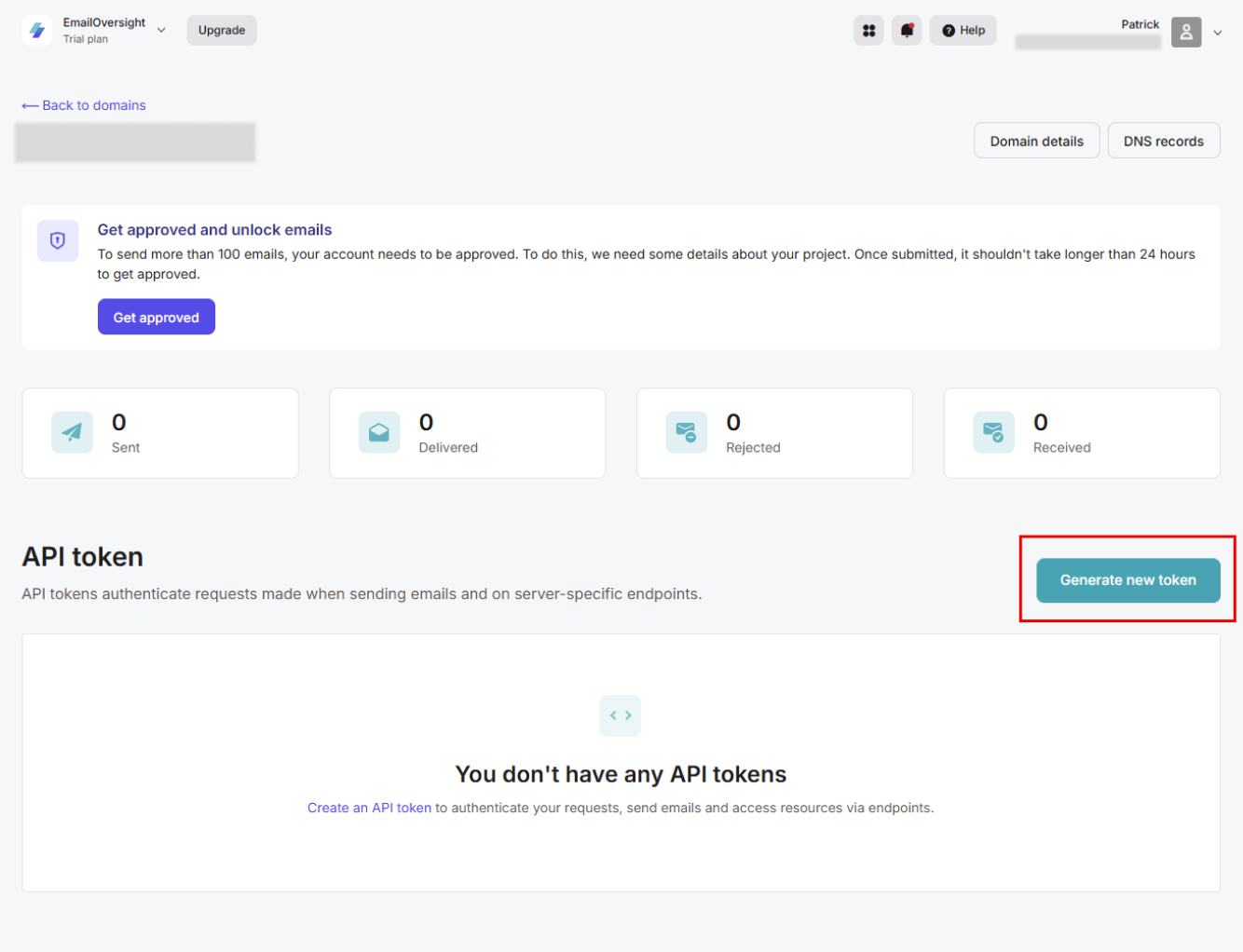 Create API Key