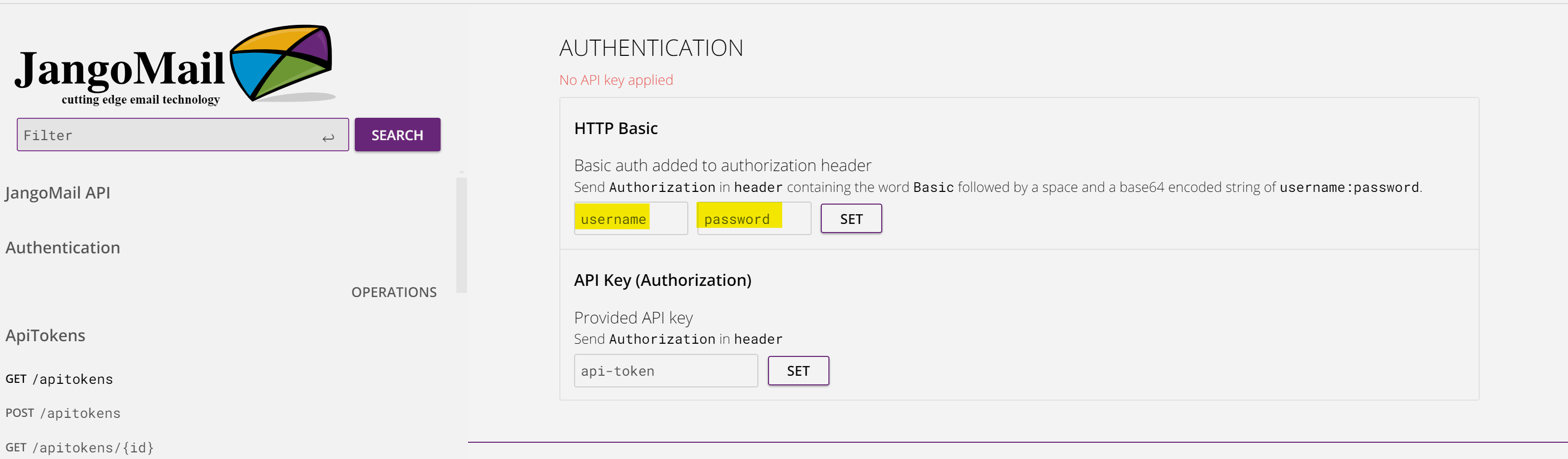Create Api Token