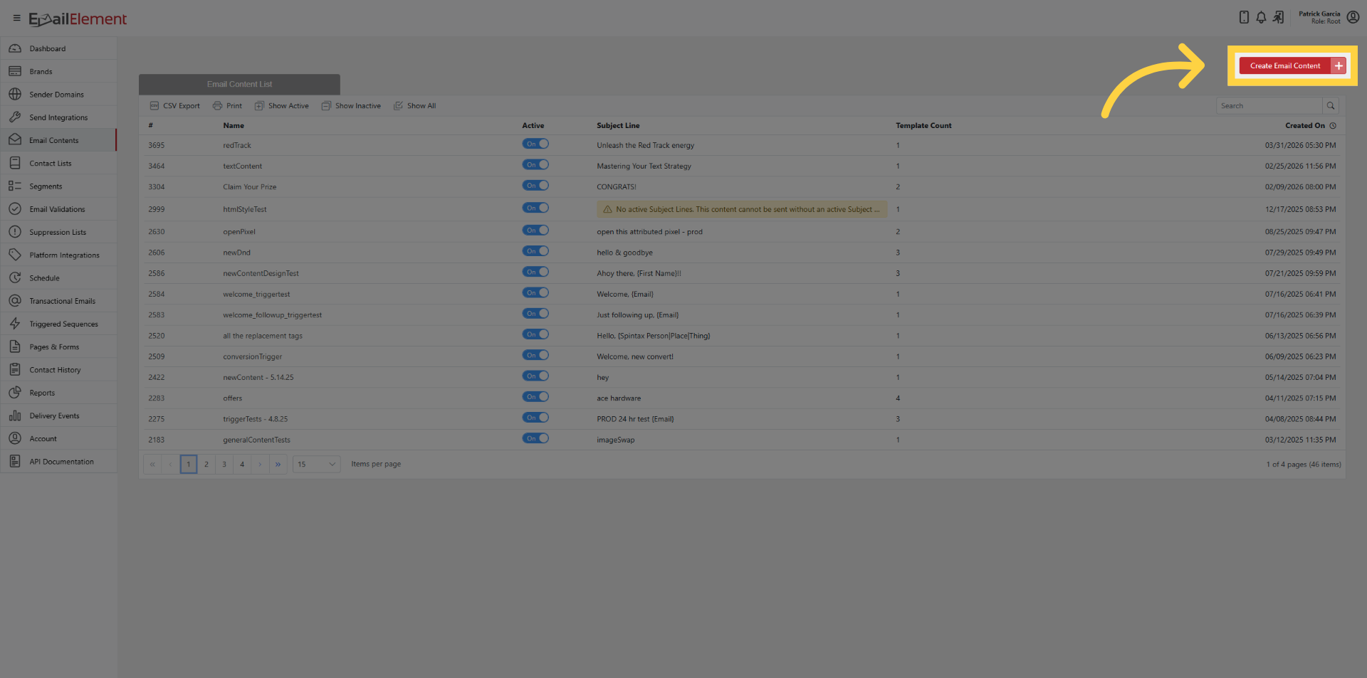 Create Email Content