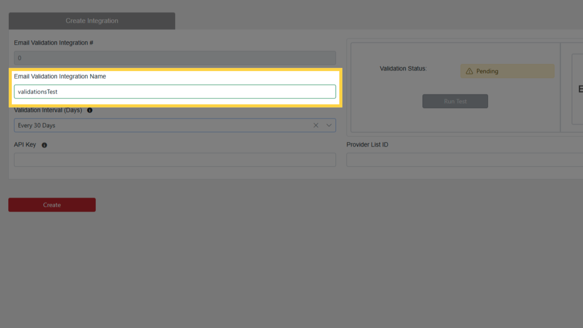 Name Integration