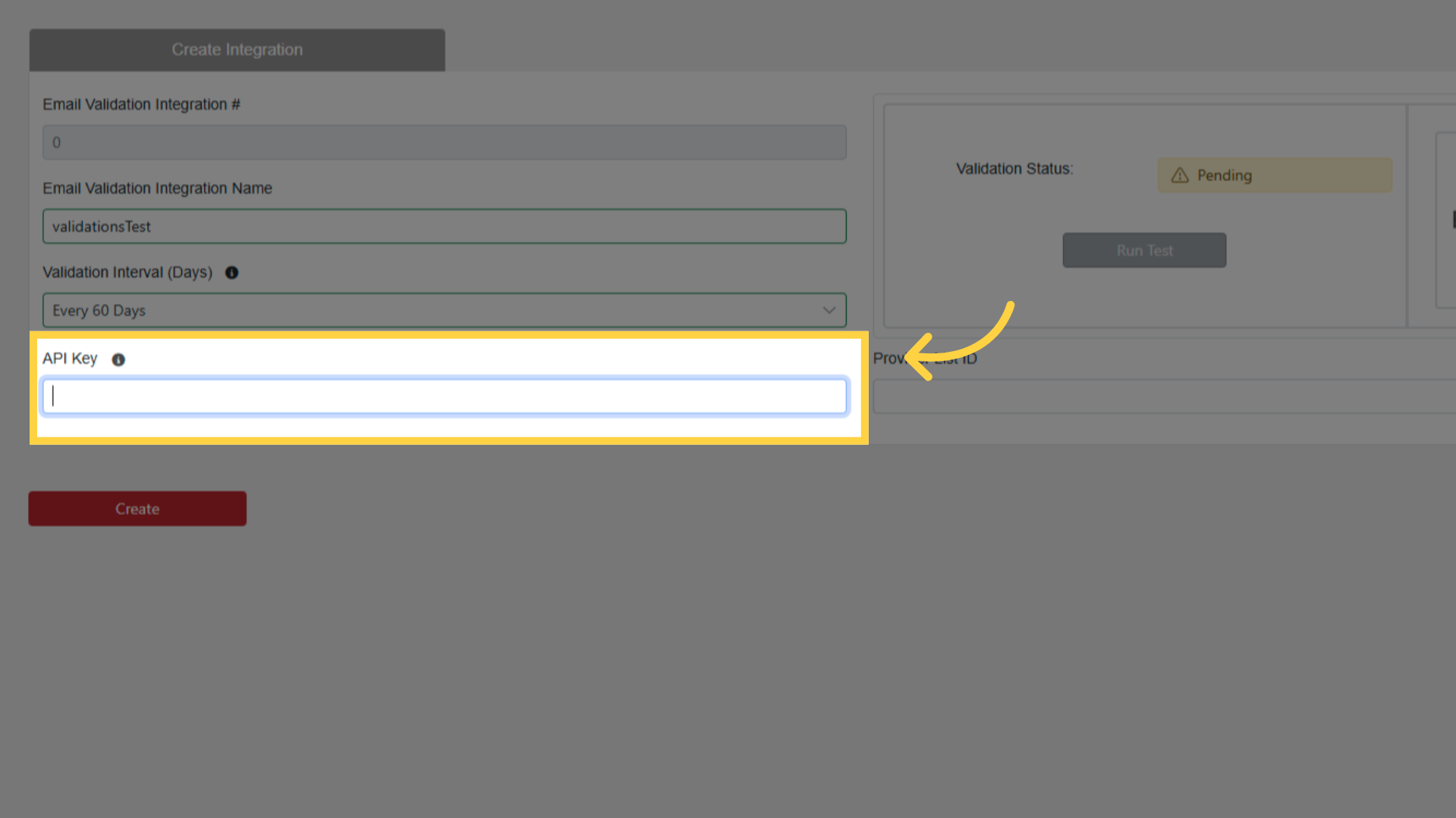 Enter Your API Key
