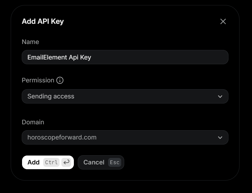 Get API Key