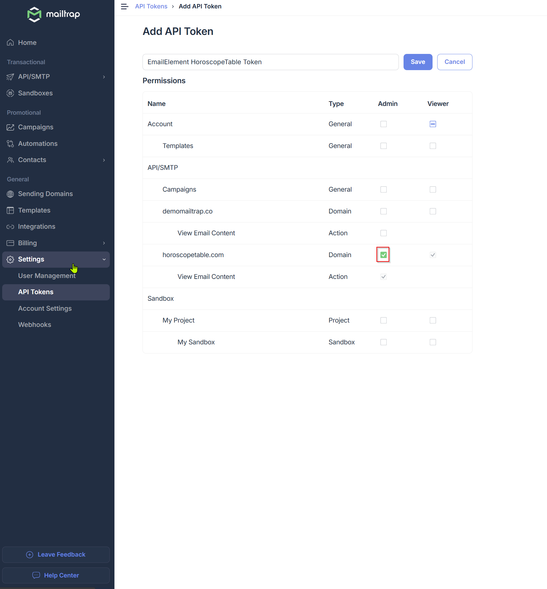 Get API Token