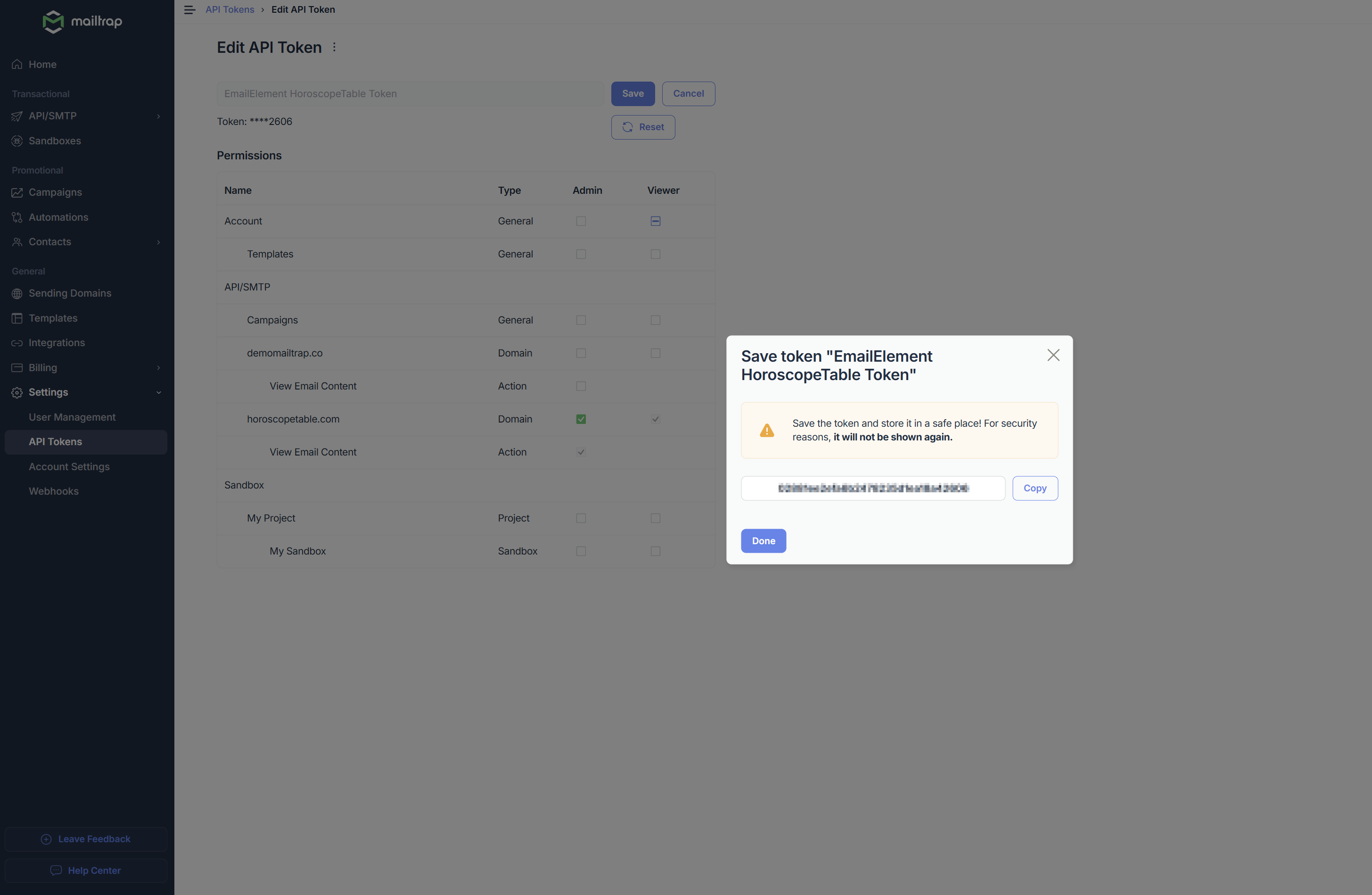 Get API Token