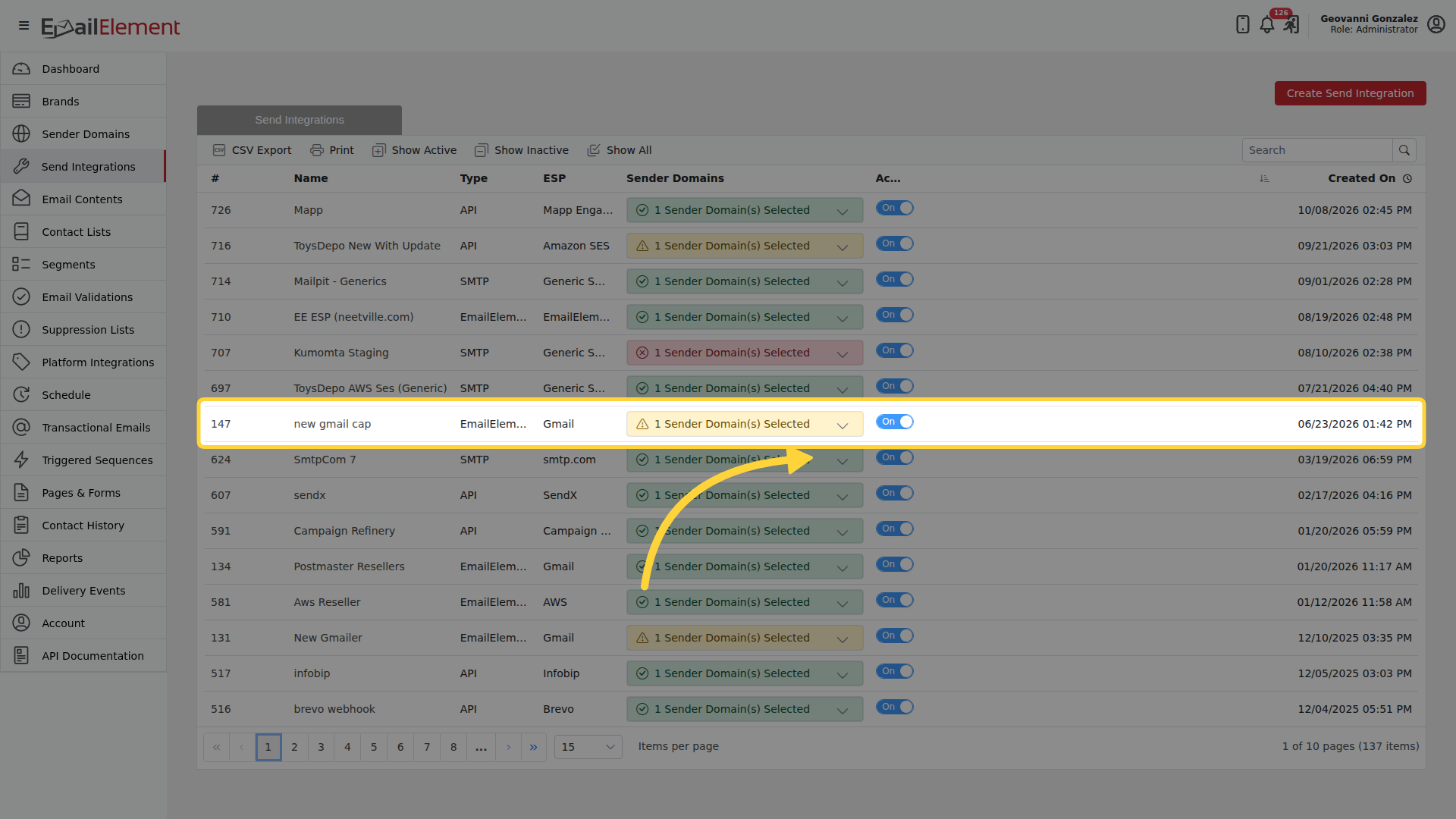 Google Workspace Inboxes 01 An Inboxes Integration in the List