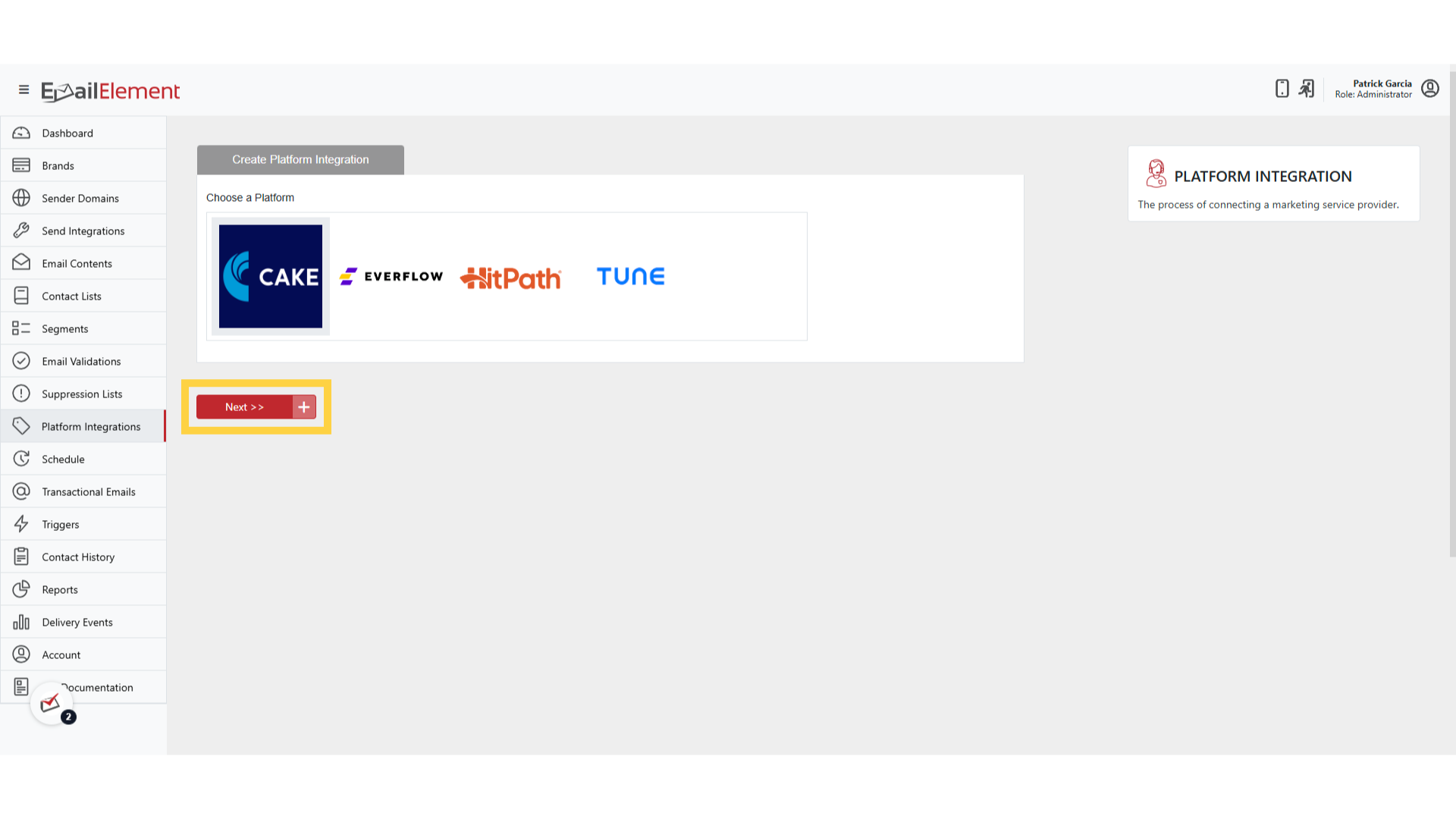 Select Platform
