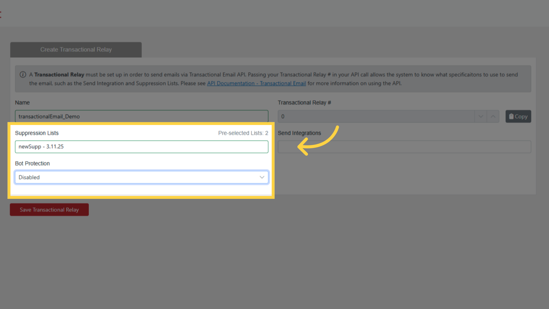 Fill Transactional Relay Form 3
