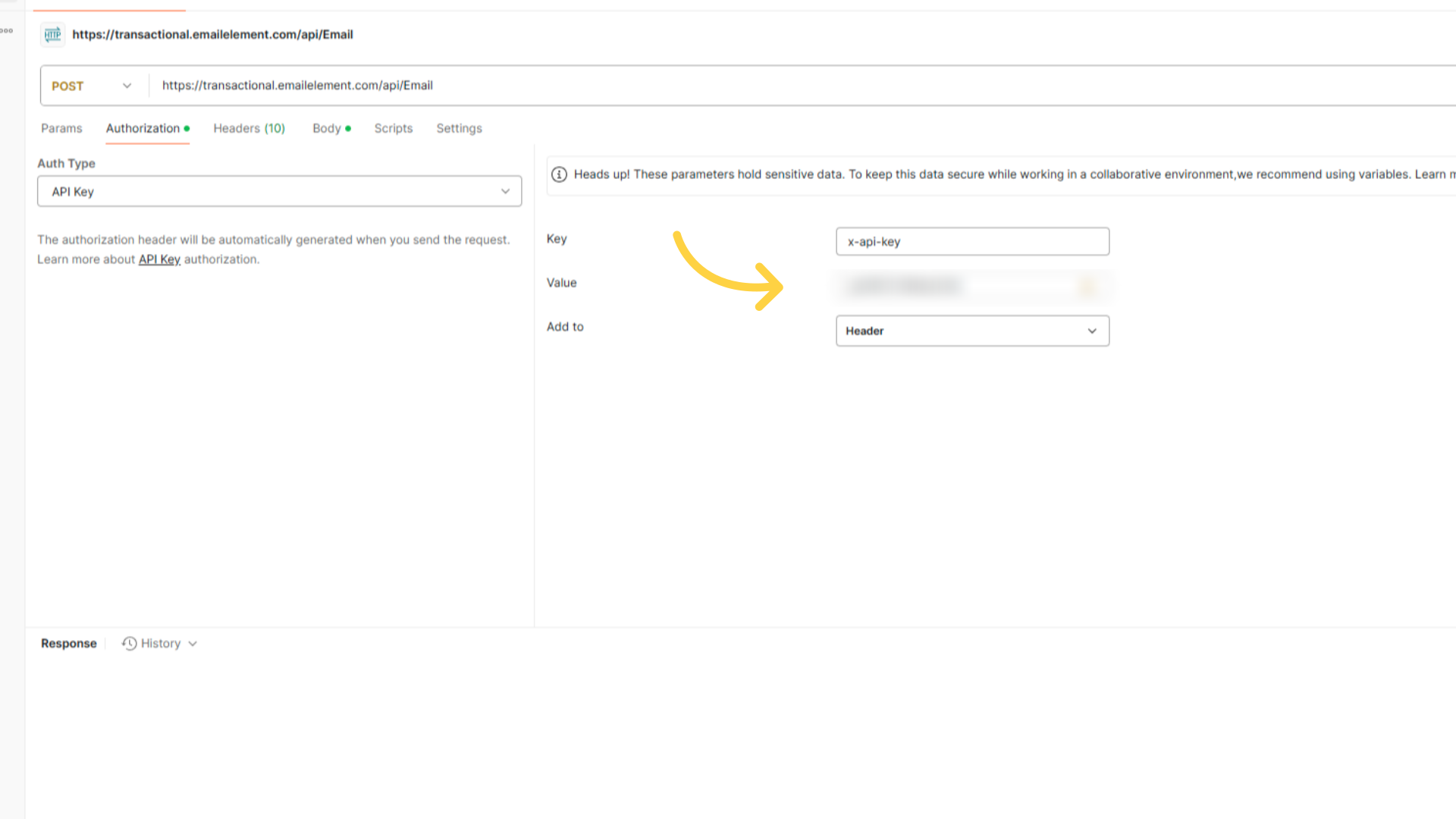 Add API Key 3