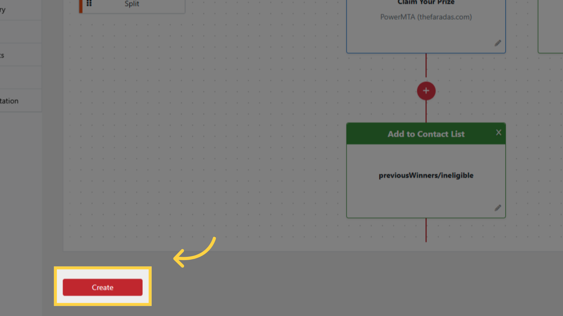 Click 'Create'