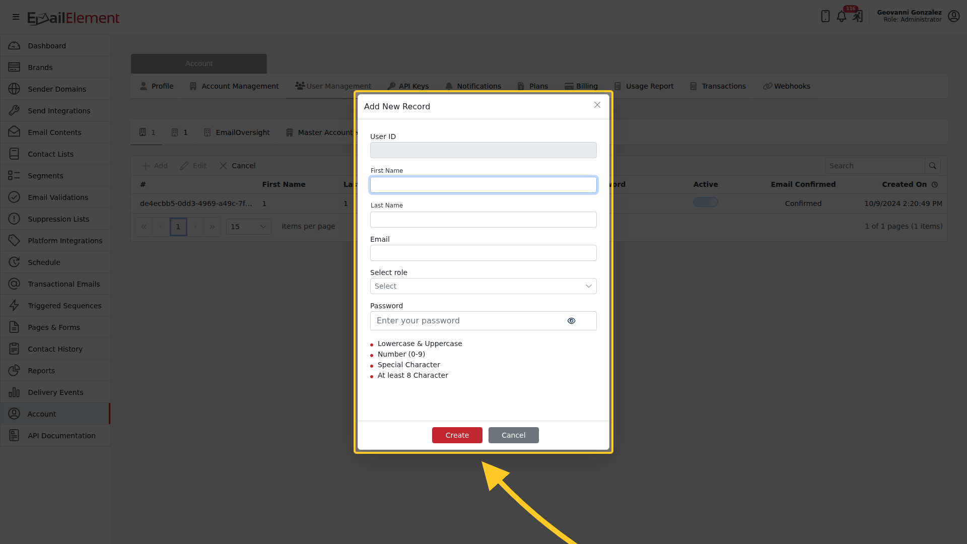 User Management 02 Add a User